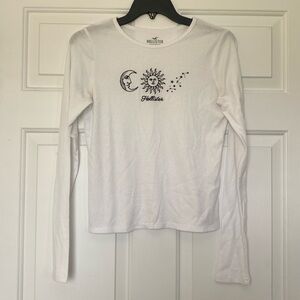 Hollister long sleeve shirt, size large